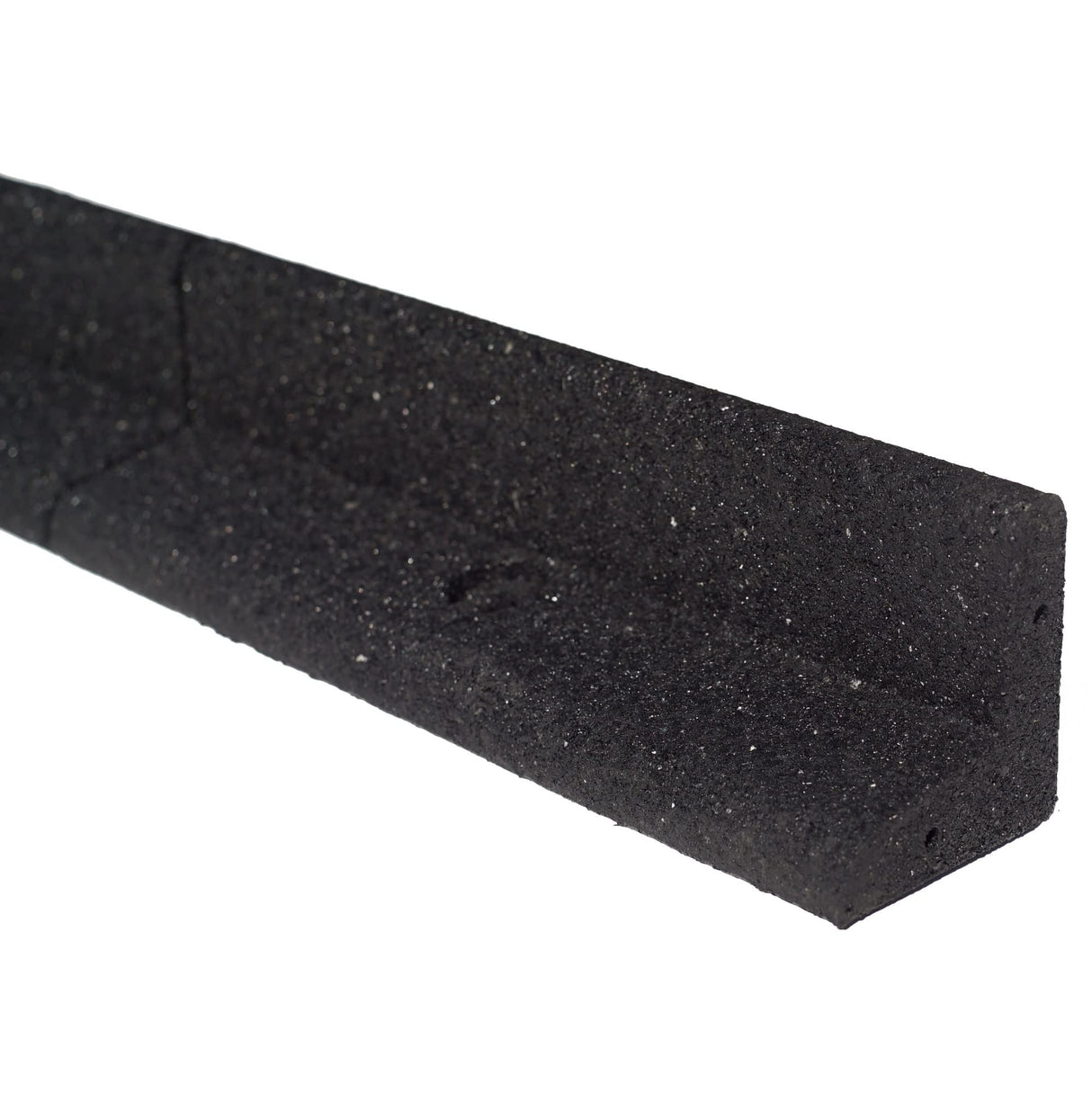 TISHO 3" x 48" Black Rubber No Dig Landscape Garden Border Edging (Pack 6)，Made of 100% Recycled Tires，Sturdy, Flexible and Reusable，Pieces are 4ft in Length (Color : Black)