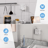 TESSAN 8 Outlet Surge Protector with 3 USB Wall Charger (1 USB C)