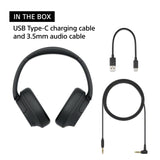 Sony WH-CH720N Wireless Noise Cancelling Over-Ear Headphones, Black