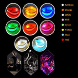FANL 8/12/24 Pack LED Glow Bracelets, 8 Colors, Light Up Party Favors