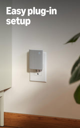 Ring Chime — Enhanced audio for real-time alerts you can hear from anywhere, easy plug-in setup, simple wifi & Bluetooth connectivity, sleek design, White