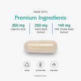 Vitanica Candidastat, Balanced Support, Vegan, 60 Capsules