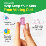 Culturelle Kids Complete Chewable Multivitamin + Probiotic For Kids, Ages 3+, 50 Count, Digestive Health, Oral Health & Immune Support - With 11 Vitamins & Minerals, including Vitamin C, D3 & Zinc