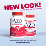 AZO Cranberry Pro Urinary Tract Health Supplement 600mg PACRAN, 1 Serving : More Than 1 Glass of Cranberry Juice, Sugar Free Cranberry Pills, Non-GMO 100 Softgels (Pack of 2)