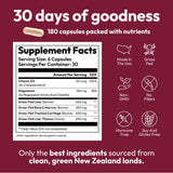 Strong Jaw Gum Restore - Gum Care + Teeth Vitamins - Gum Health & Oral Health - Supports Receding Gums & Gum Care - Dental Vitamins for Adults – 180 Capsules, Non-GMO Gum Health Supplements