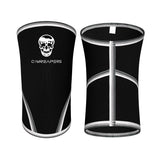 Gymreapers Elbow Sleeves (1 Pair) W/Wrist Wraps - Support & Compression for Powerlifting, Weightlifting, Bench & Tendonitis - 5mm Neoprene Sleeve - For Men & Women - 1 Year Warranty (X-Large)