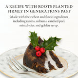 Walker’s Rich Fruit Pudding - 14.1 Oz Plum Pudding for Christmas - Luxury Holiday Treat and Dessert from Scotland