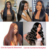 10A Straight Bundles Human Hair 20 22 24 Inch Straight Hair 3 Bundles Unprocessed Brazilian Virgin Hair Bundles Human Hair Extension Double Weft Natural Black