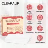 CLEARALIF Laundry Detergent Sheets Up to 160 Loads, Magnolia - Great For Travel,Apartments, Dorms,Laundry Detergent Strips Eco Friendly & Hypoallergenic - 3 PACK