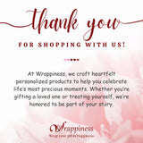 Wrappiness Love You Forever Personalized Suncatcher - Annoying Each Other Since Couple Custom Gift with Hanging Chain for Wife and Husband, Anniversary Valentines Birthday Gift for Him Her Spouses