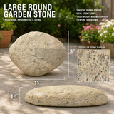 GiftsForYouNow Engraved Always and Forever in Our Hearts Memorial Garden Stone, 11.5" by 8.25"