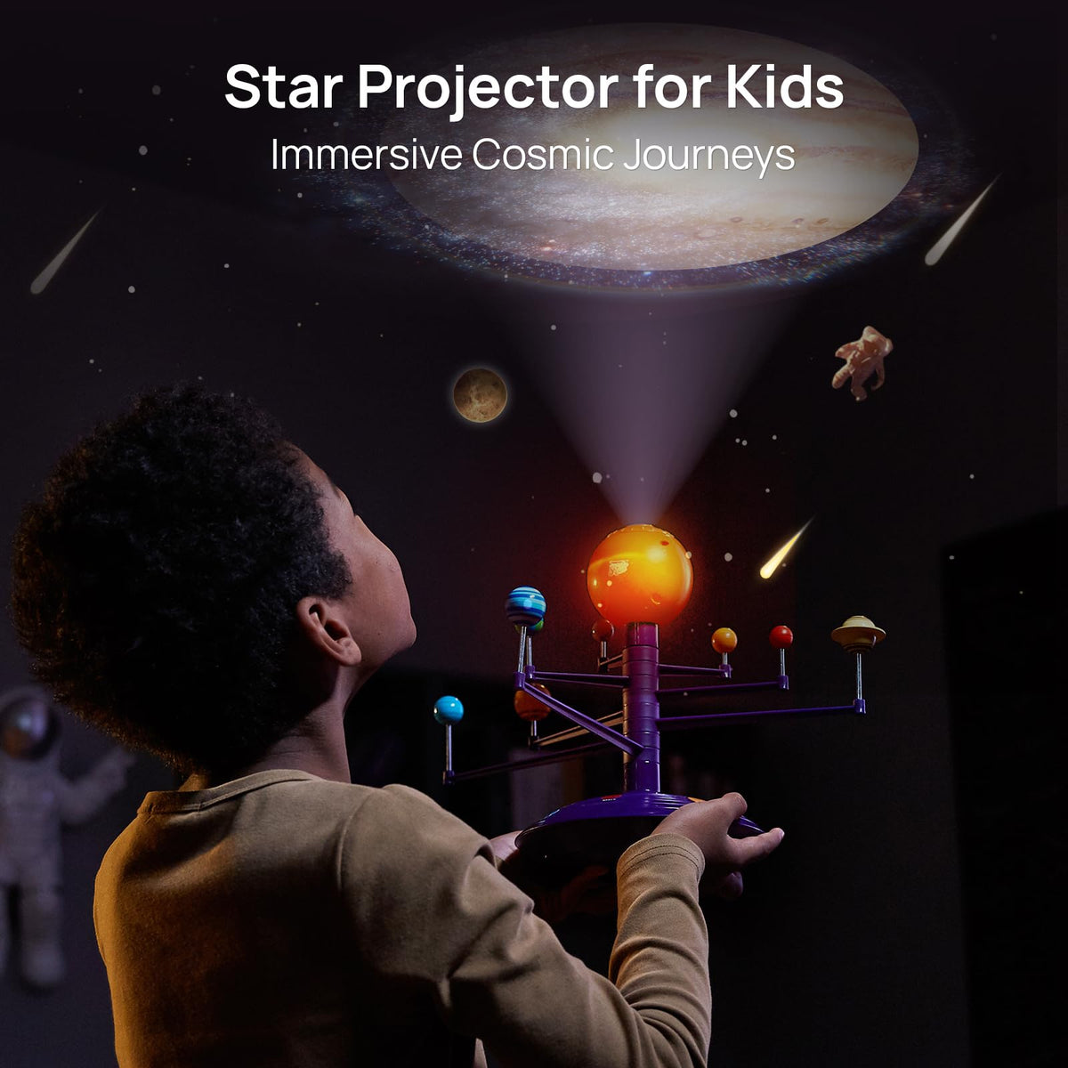Science Can Solar System for Kids, Talking Astronomy Solar System Model Kit