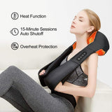 Medcursor Neck Massager, FSA or HSA Eligible, Electric Neck and Back Massager with Heat, Portable Deep Tissue 3D Kneading Pillow for Muscle Pain Relief, Mothers Day Gifts (NOT Cordless)