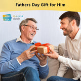 Comfytemp Portable Foot Massager with Heat, Father's Day Gifts for Dad Him Men, FSA HSA Eligible Foot Compression Massager for Plantar Fasciitis, Rechargeable Ankle Massage (1 Pack, Fits Size 6 to 10)