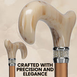 Pearlz Designer Adjustable Cane (Champagne)
