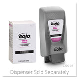 GOJO RICH PINK Antibacterial Lotion Soap, 2000 mL Lotion Soap Refill PRO TDX Push-Style Dispenser (Pack of 4) - 7220-04