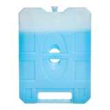 Amazon Basics Reusable Hard Sided Rectangular Ice Pack, Pack of 4, Large, Blue, 10.4" X 7.9" X 1.2"
