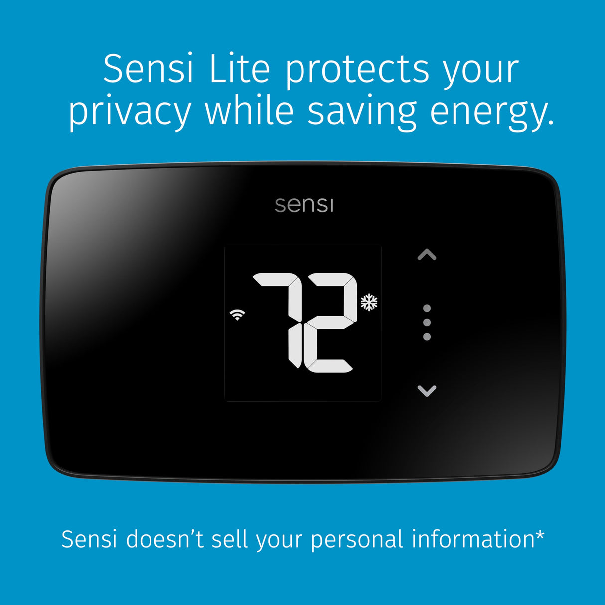Sensi Lite Smart Thermostat, WiFi, Alexa, DIY, Energy Star Certified, ST25