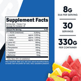 Nutricost EAA Powder 30 Servings (Fruit Punch) - Essential Amino Acids - Non-GMO, Gluten Free, Vegetarian Friendly (Pack of 2)