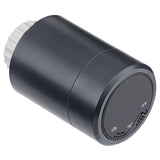 Sandy Beach Smart Radiator Valve - Smart Radiator Thermostat Valve - Amazon Smart Thermostat, Smart TRV with Zigbee Gateway Connecting to Amazon Alexa Google Home - Anthracite (Gateway + Thermostat)