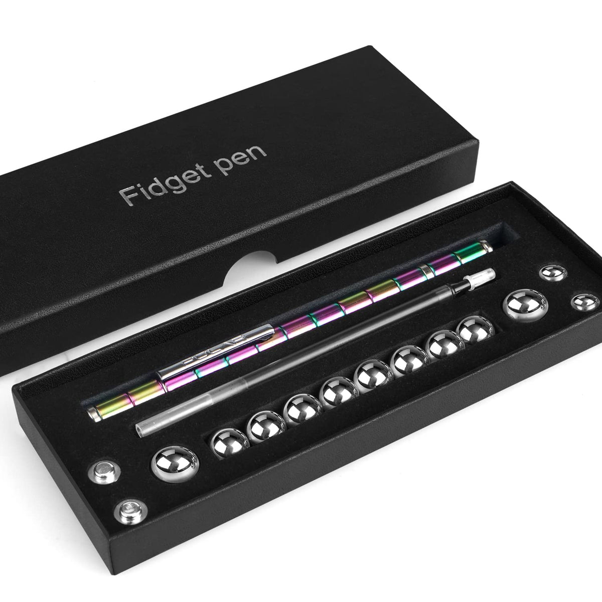 LARAH Fidget Pen and Stress Relief Desk Toy for Adults and Teens（Colorful）