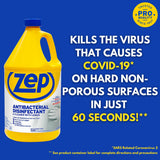 Zep Antibacterial Disinfectant Cleaner with Lemon