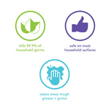 Method Antibacterial All Purpose Cleaner Spray, Bamboo, Kills 99.9% of Household Germs, 28 Fl Oz (Pack of 8)