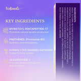 VieBeauti Lash Serum for Eyelash Growth: Eyelash Growth Serum with Advanced Formula to Boost Longer Fuller and Thicker Looking Lashes - Vegan & Cruelty-Free for Sensitive Eyes 3mL