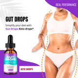 Gut Drops Advanced with Pumpkin Seeds Extract, Gut Drops Advanced Reviews, GutDrops Supplement Liquid Droppers, Maximum Strength, All-Natural Liquid Formula to Maintain Healthy Body, Energy (3 Pack)