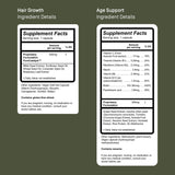 Prose Women's Hair Growth & Age Support Supplements, Root Source® Boosted with Biotin, Clinically Proven Growth Complex for Visibly Fuller Hair in 90 Days, 30 Day Supply (2 Daily Capsules)