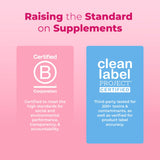 Women's Multivitamin + Lustriva Hair Growth Liposomal | Biotin 10000mcg | Clinically Tested for Thicker Hair, Wrinkles, Fine Lines, Skin Care | with Ashwagandha & Maca Root | Ages 18+ | 15.22 Fl Oz