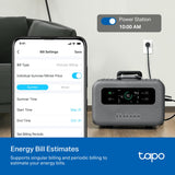 TP-Link Tapo Smart Plug Mini, Matter Compatible, Compatible with Alexa, Google Home & Samsung SmartThings, Energy Monitoring, 15A, UL Certified, 2.4G Wi-Fi Only, Tapo P110M(4-Pack)