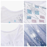 Davvew Princess Dresses for Girls Light Up Princess Costume for Little Girls Christmas Halloween Costume for Kids Toddler