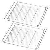 SPARES2GO HBBR71 Type Baking and Roasting Rack Shelf for Miele Oven (Pack of 2, 450mm x 385mm)