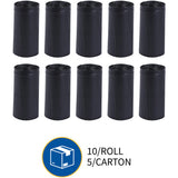 Genuine Joe Low Density Can Liners, 28.5" x 43", 23 gal Capacity, 1.0 mil, Black, Fits Slim Jim Receptacles, 150 Count