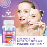 UroDefenseGuard Urolithin A Supplement 2000mg for Men Women - 120 Softgels (1 Bottle)