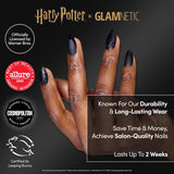 Glamnetic x Harry Potter Press On Nails, Short Almond, Deathly Hallows