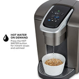 Keurig K-Elite Single Serve K-Cup Pod Coffee Maker, Brushed Slate