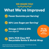 SmartyPants Men's Multivitamin Gummies - Improved Formula: Omega 3 (DHA/EPA), Methylfolate, Vitamin D3, C, Vitamin B12, B6, Vitamin A, K, Zinc & Selenium, Gluten Free, 90 Count (30 Day Supply)