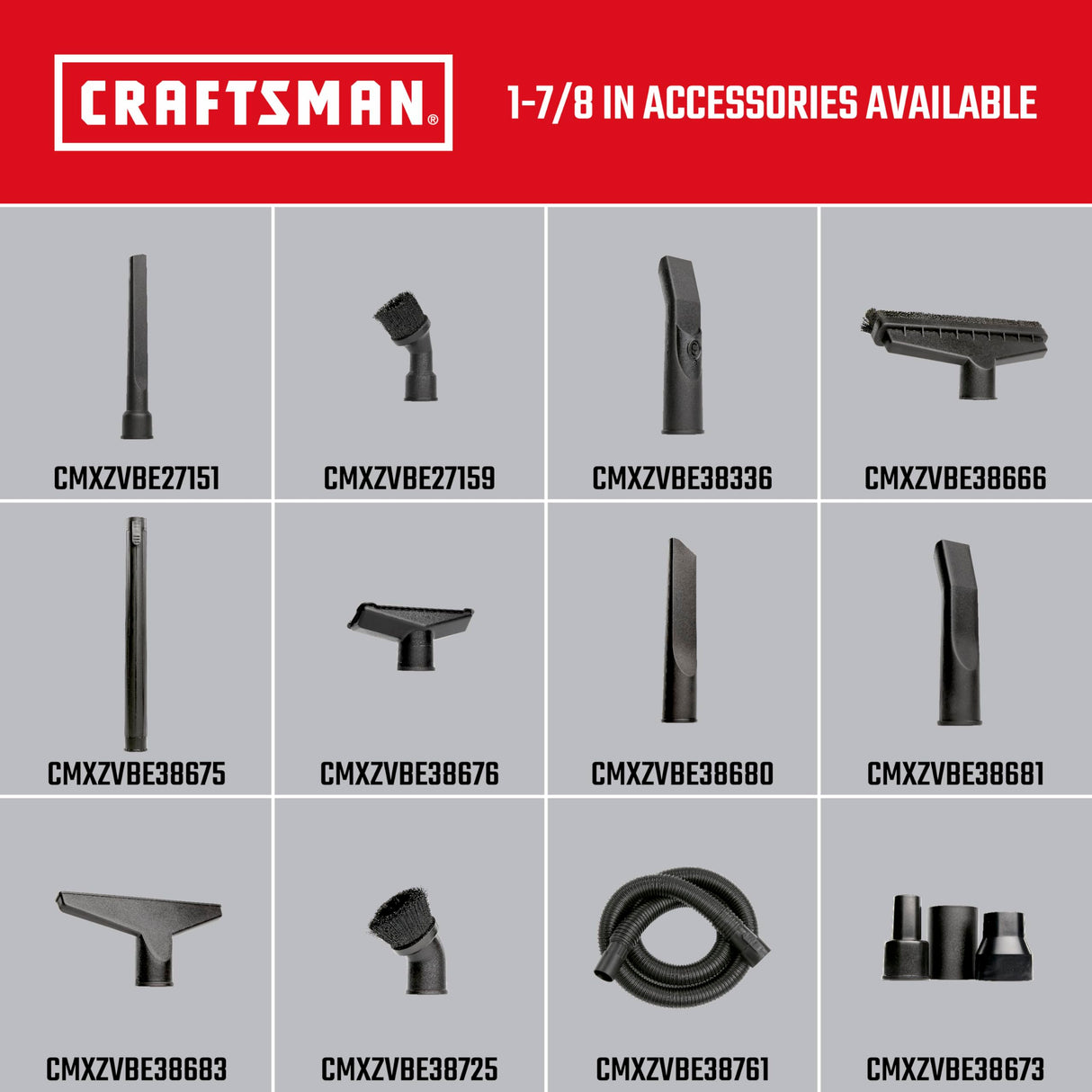 CRAFTSMAN CMXEVBE17584 6 Gallon 3.5 Peak HP Wet Dry Shop Vacuum