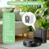 WAIKAS 14 Pack Vacuum Bags for Roborock Q5 Max+, Q5 Pro+, Q5+, Q8 Max+, Q8+, Q8 Max Plus, S7 MaxV Ultra, S7 Pro Ultra, S8+, S8 Pro Ultra, Q5DuoRoller+ Plus, Q7 M5, Q10 S5, Q10X5, Robot Vacuum Dust Bag