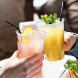 Lamosi 300 Pack 12 oz Clear Plastic Cups,12 Ounce Disposable Cups, Cold Drinking Cups for Party, Picnic, BBQ, Travel, Halloween, Christmas, Events