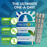 Truehope EMPowerplus Ultimate Capsules - Once-a-Day Brain, Energy and Focus Supplement - Ultra-High Concentration and World-Class Absorption - 30 Capsules