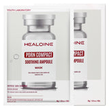 HEALOINE Salmon DNA PDRN Pink Deep Collagen Face Mask,Overnight Sensitive Irritated Skin Face Mask,Hydrating, Firming and Moisturizing Korean Facial Mask 30g*10ea