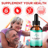 Echo Free Drops, Official Echofree Ear Health Support Liquid Supplement with All Natural Proven Ingedinets, Echo Free Maximum Strength Plant Based Hearing Support for Ringing Ears (30 Servings)