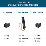 Invoxia Bike Tracker – Anti-Theft GPS Bike Tracker – Bike Reflector with Real-Time Alerts – 3-Year Subscription Included – Up to 3 Months of Battery Life – Discreet and Light – Waterproof