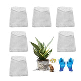 ProToolKit 6 Pack 5 Gallon Gopher Baskets - Stainless Steel Mesh Root Guards, Garden Plant Protection Against Gophers, Moles and Voles