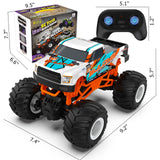 Kidcia 1:16 Scale RC Monster Truck - 2.4GHz All Terrain Car for Kids 4-12, 20 Km/h Off Road RC Truck, Christmas or Birthday Gift