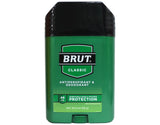 Brut Deodorant 2 Ounce Oval Solid Classic Scent(Anti-Perspirant) (59ml) (2 Pack)