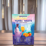 Yerba Mate Instant Tea Powder, Peach Mango Flavor, Sugar-Free, 30 Servings